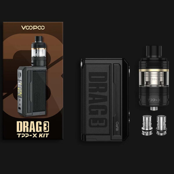 VooPoo Drag 3 TPP-X - Kit Completo com 2 Bobinas-Imagem 2