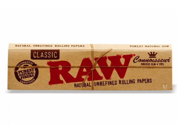 Seda Raw Classic King Size Slim - Papel de Cigarro-Imagem 3