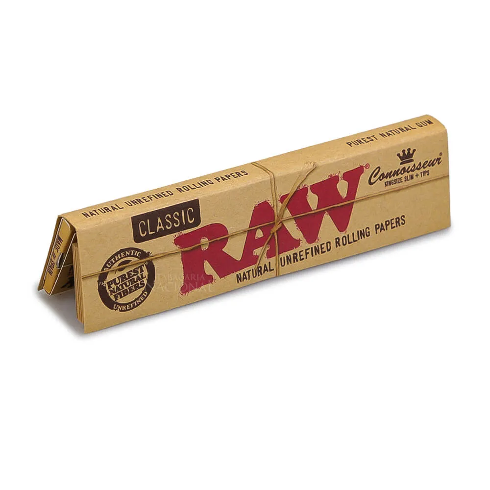 Seda Raw Classic King Size Slim - Papel Para Fumo
